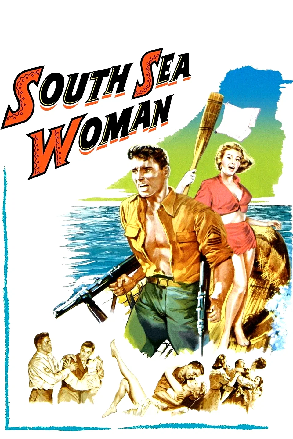 Affiche du film : Les bagarreurs du pacifique
