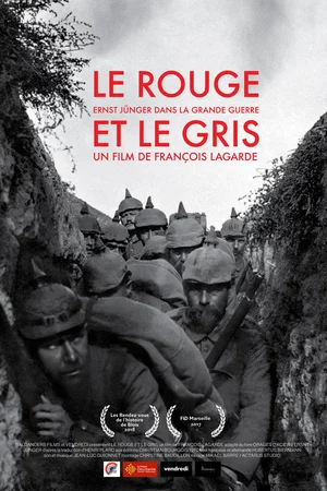 Affiche du film : Le Rouge et le Gris, Ernst Jünger dans la Grande Guerre