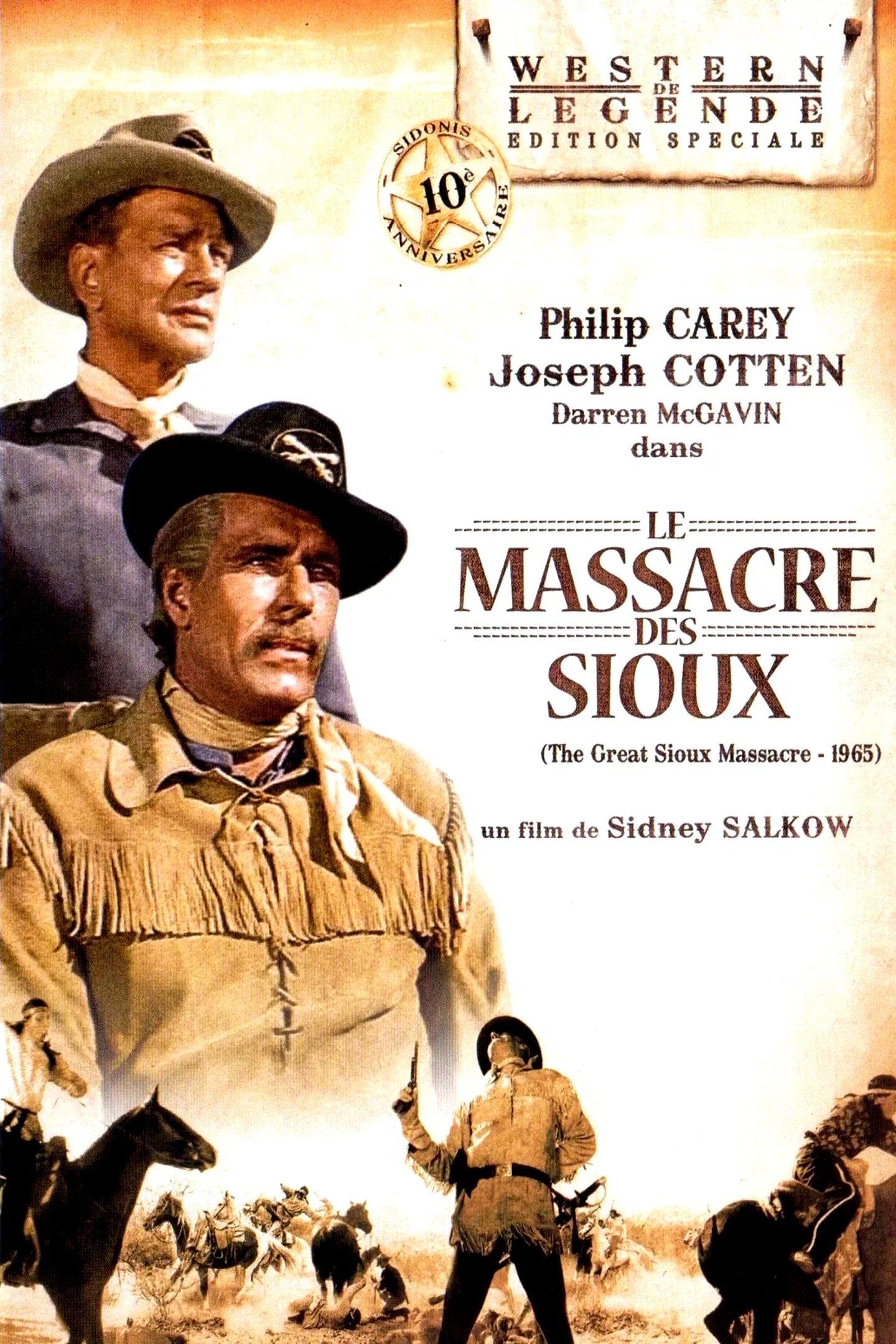 Affiche du film : Le massacre des sioux