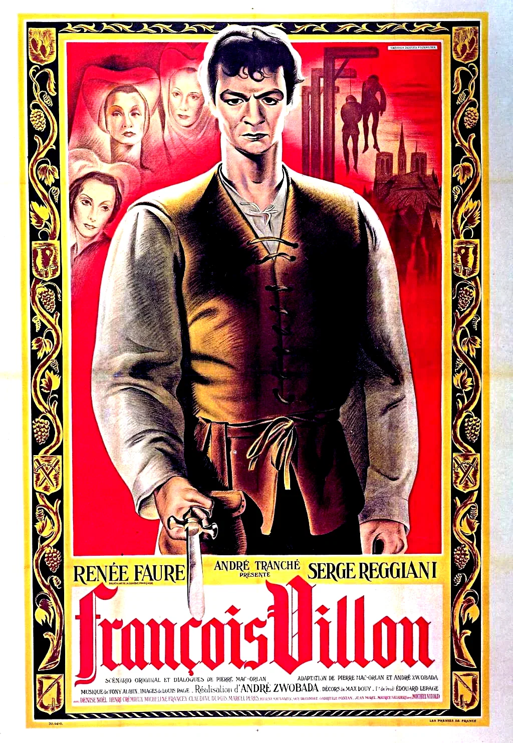 Affiche du film : Francois villon