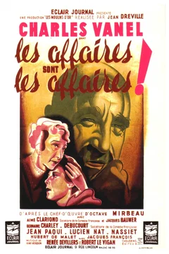 Affiche du film Les affaires sont les affaires