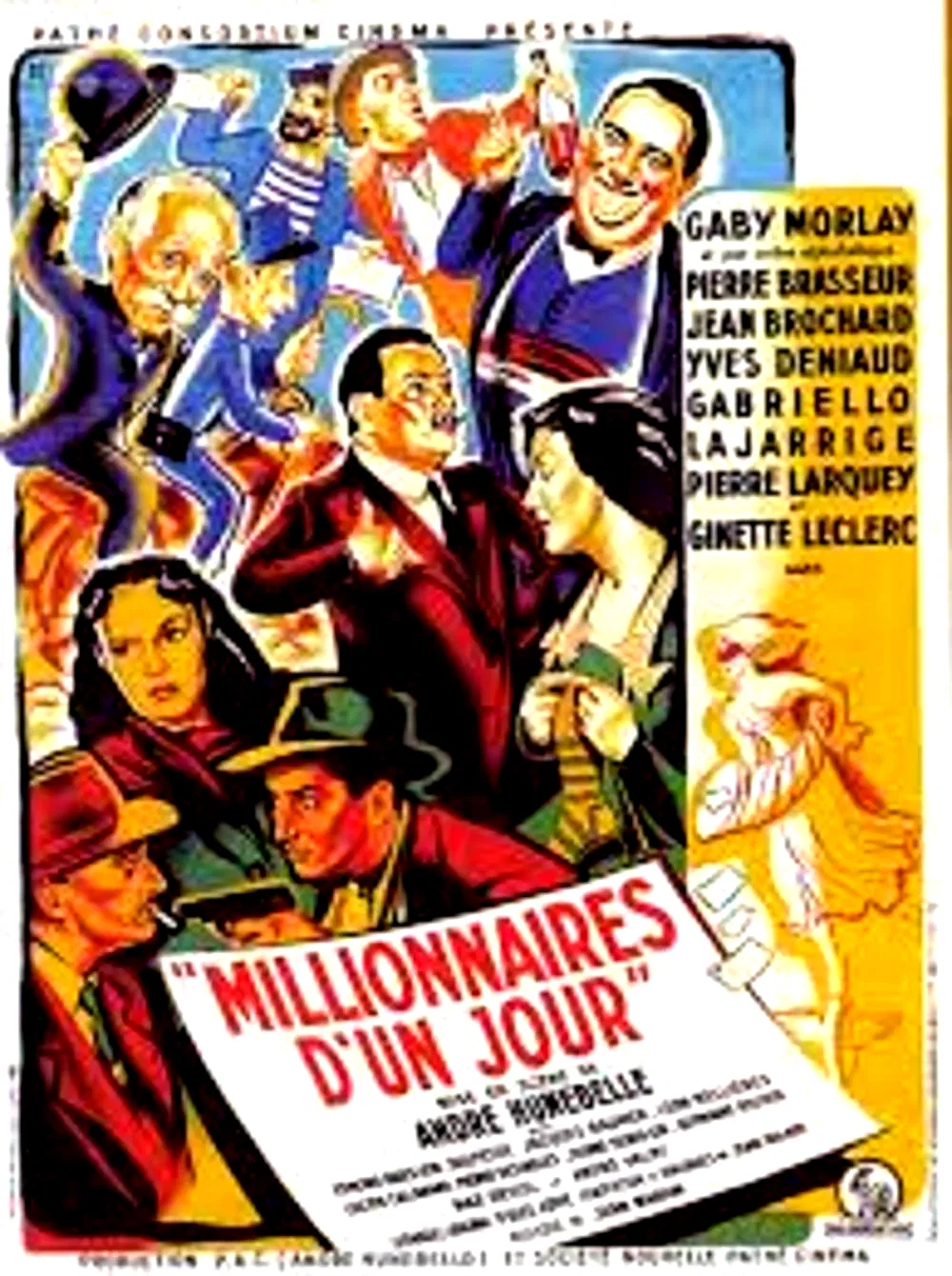 Affiche du film : Millionnaires d'un jour