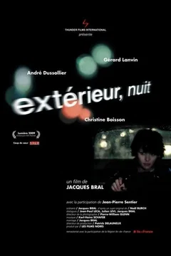 Affiche du film = Extérieur nuit