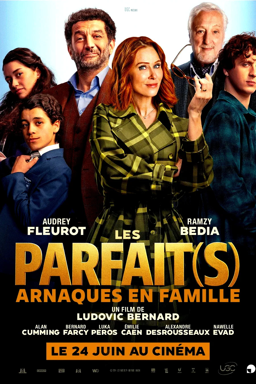 Affiche du film : Les Parfait(s) : arnaques en famille