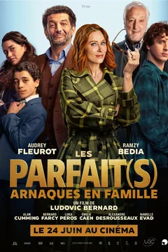 Affiche du film = Les Parfait(s) : arnaques en famille