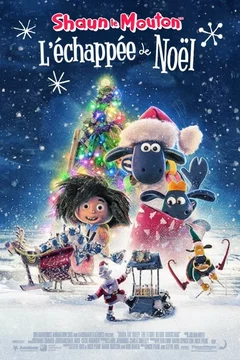 Affiche du film Shaun le mouton : L'échappée de Noël