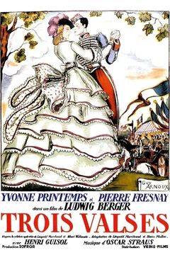 Affiche du film Trois valses