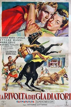 Affiche du film La revolte des gladiateurs
