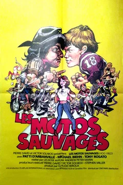 Affiche du film Les motos sauvages