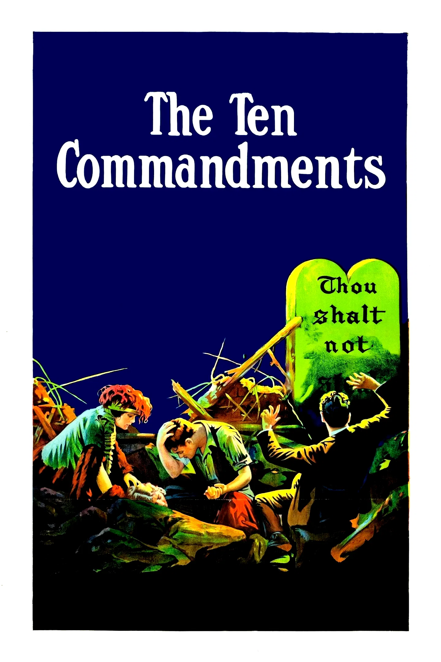 Affiche du film : Les Dix Commandements