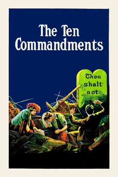 Affiche du film Les Dix Commandements