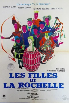 Affiche du film Les filles de la rochelle