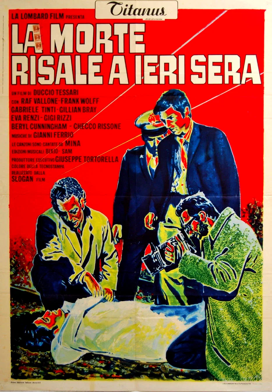 Affiche du film : La mort remonte à hier soir