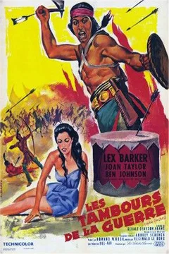 Affiche du film = Les tambours de la guerre