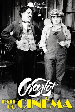 Affiche du film = Charlot fait du ciné