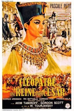 Affiche du film Cléopâtre, une reine pour César