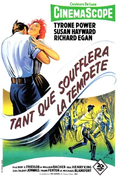 Affiche du film = Tant que soufflera la tempete