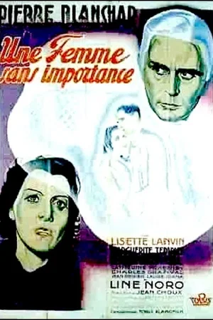 Affiche du film : Une femme sans importance