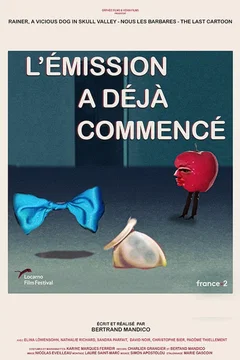 Affiche du film = L'émission a déjà commencé