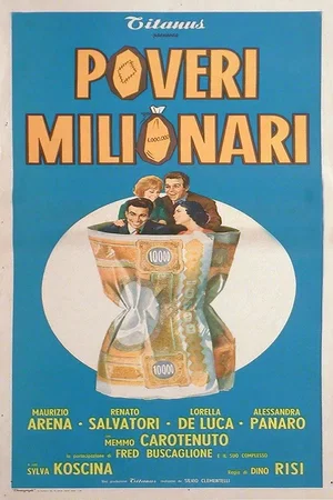 Affiche du film : Pauvres millionnaires