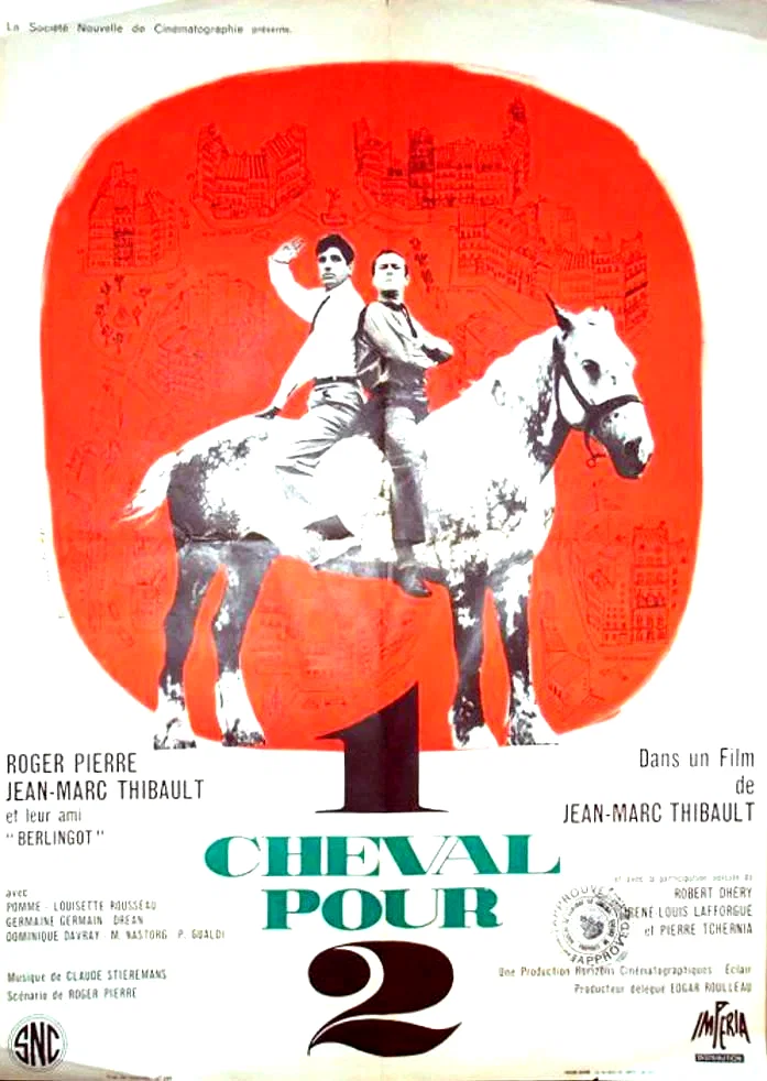 Affiche du film : Un cheval pour deux
