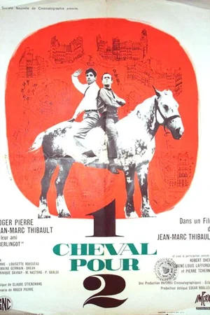 Affiche du film : Un cheval pour deux
