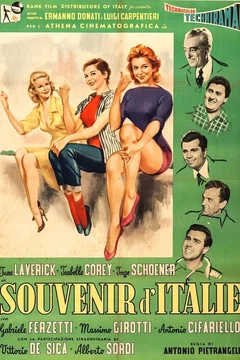 Affiche du film Souvenirs d'italie