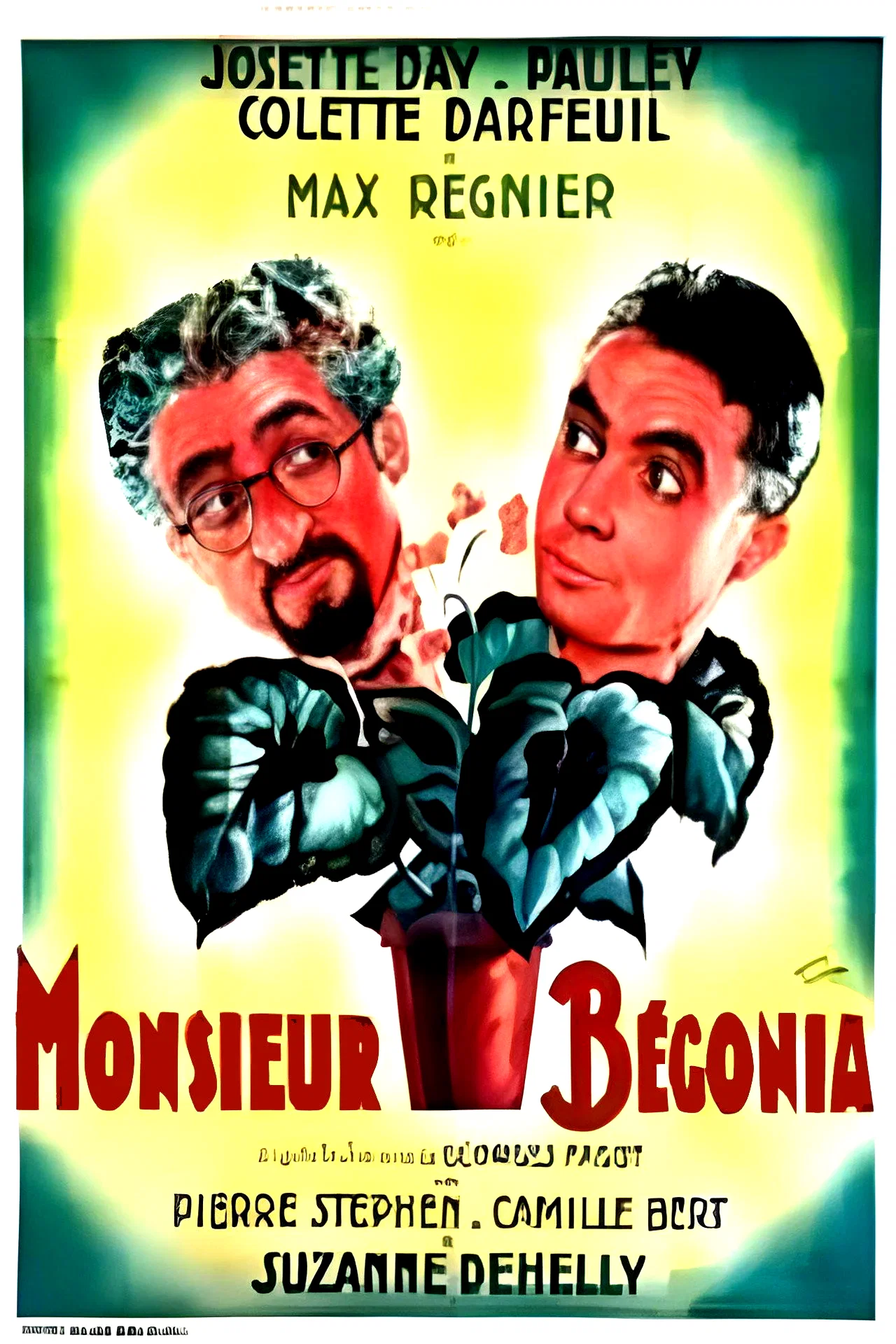 Affiche du film : Monsieur begonia