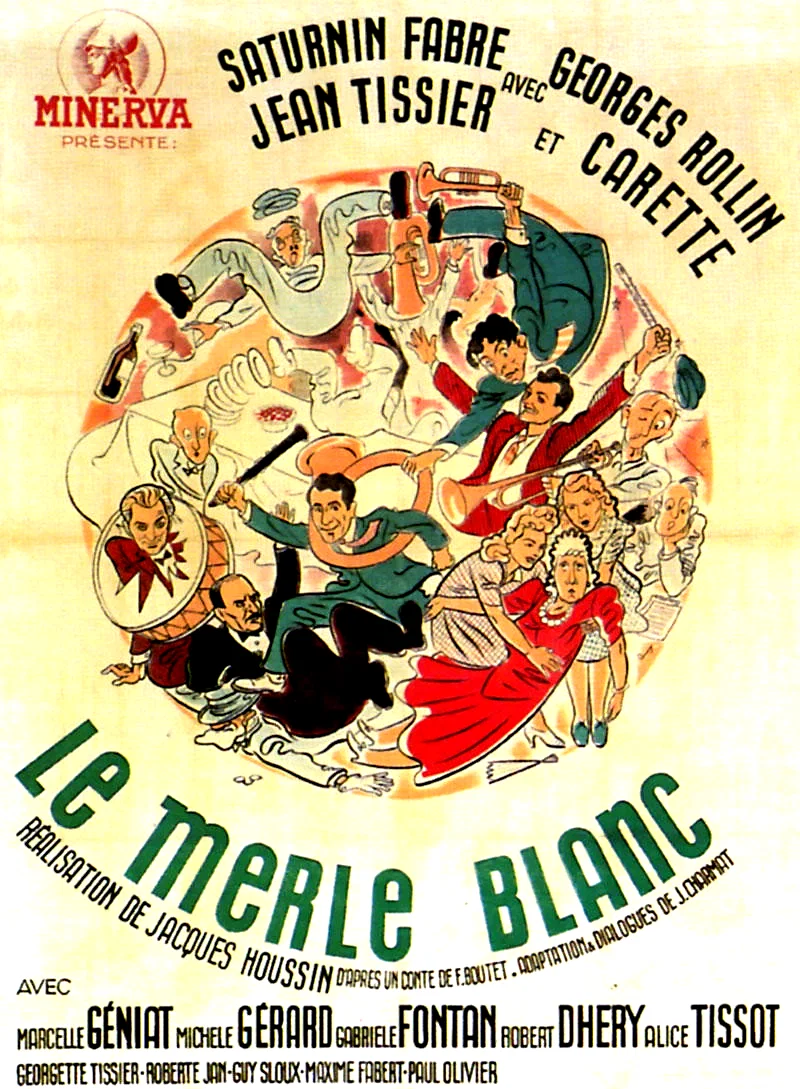 Affiche du film : Le merle blanc
