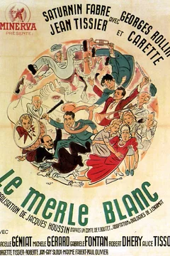 Affiche du film Le merle blanc