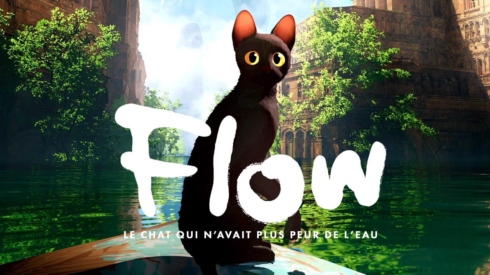 Photo 1 du film : Flow, le chat qui n'avait plus peur de l'eau