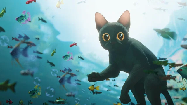 Affiche du film : Flow, le chat qui n'avait plus peur de l'eau