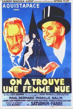 Affiche du film On a trouve une femme nue