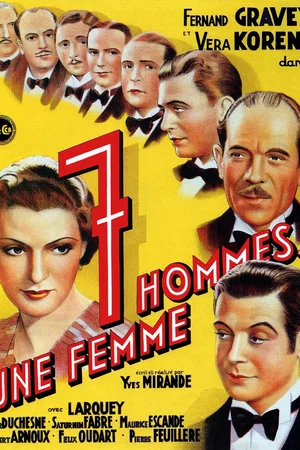 Affiche du film : Sept hommes une femme