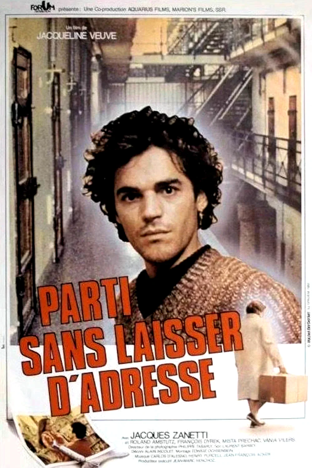 Affiche du film : Parti sans laisser d'adresse