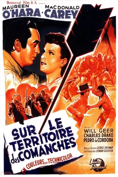 Affiche du film Sur le territoire des comanches