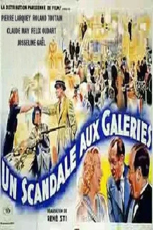 Affiche du film : Un scandale aux galeries