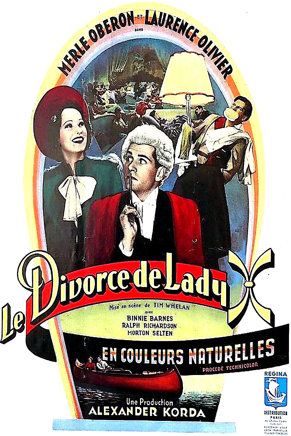 Affiche du film : Le divorce de lady x