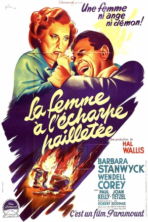 Affiche du film : La femme a l'echarpe pailletee