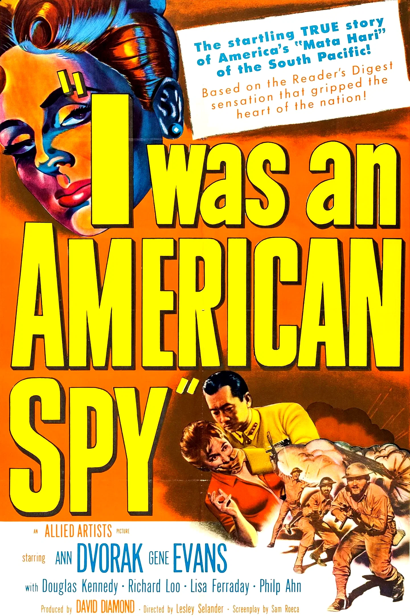 Affiche du film : J'etais une espionne americaine
