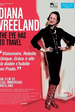 Affiche du film : Diana Vreeland : l'oeil doit vagabonder