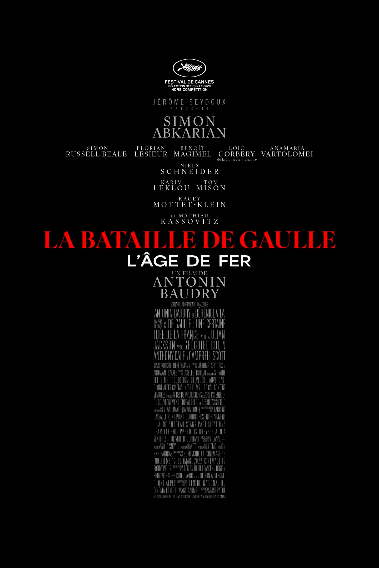 Affiche du film : La Bataille de Gaulle - L’âge de fer