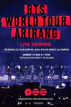 Affiche du film = BTS World Tour 'Arirang' in Busan : Live Viewing