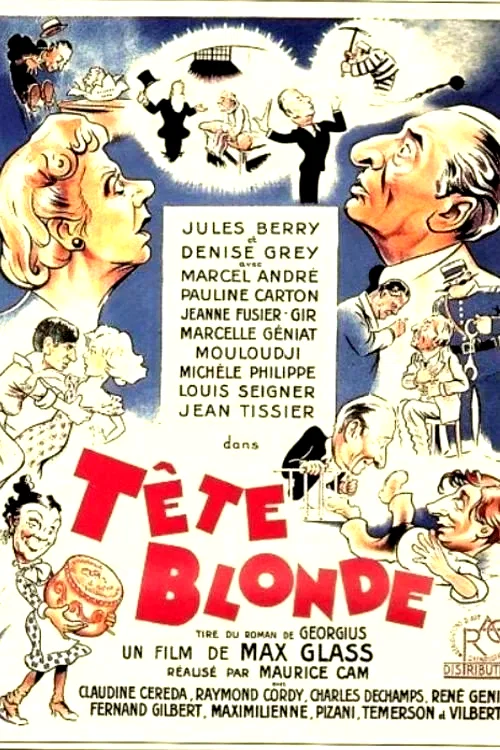 Affiche du film : Tete blonde