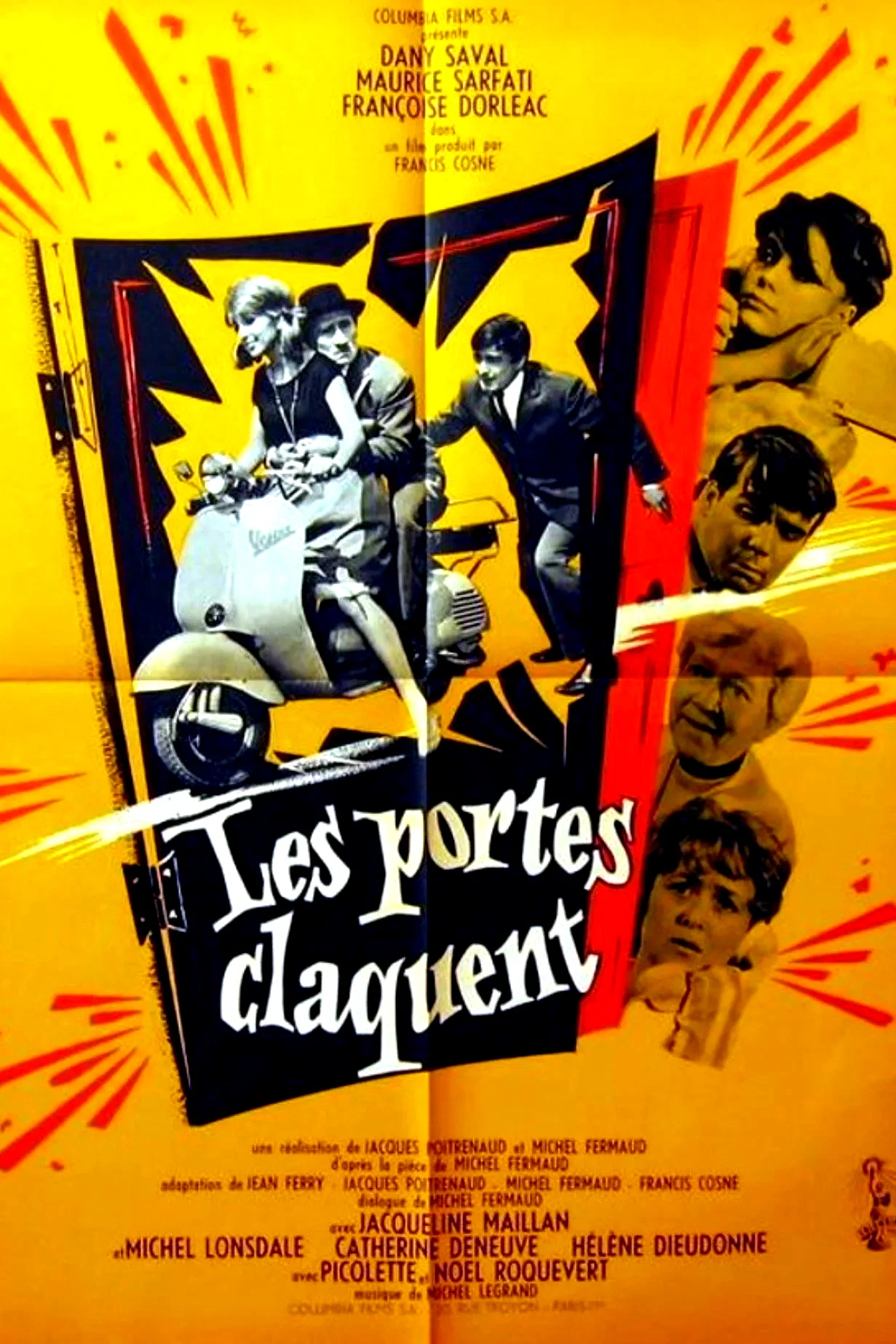 Affiche du film : Les portes claquent
