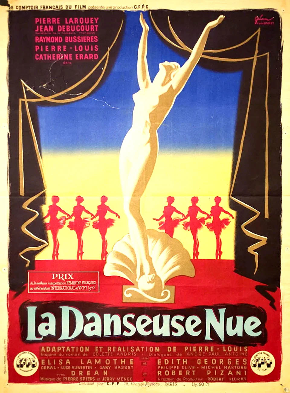Affiche du film : La danseuse nue