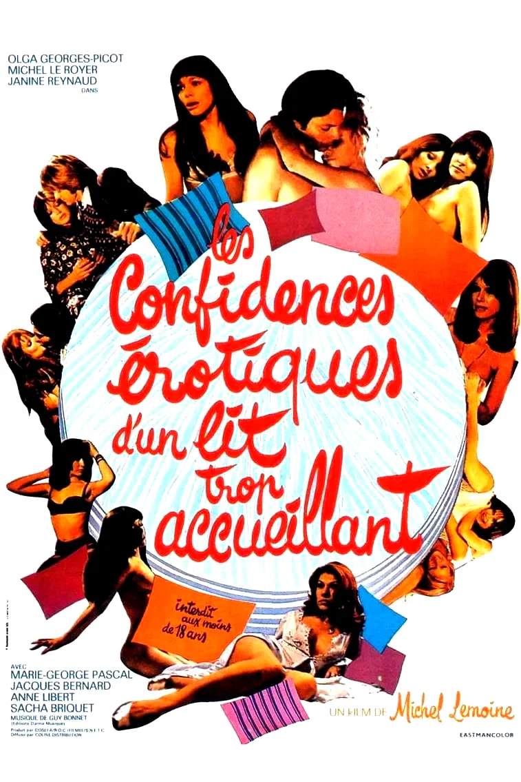 Affiche du film : Les confidences erotiques d'un lit trop accueillant