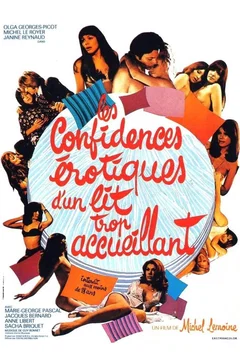 Affiche du film Les confidences erotiques d'un lit trop accueillant