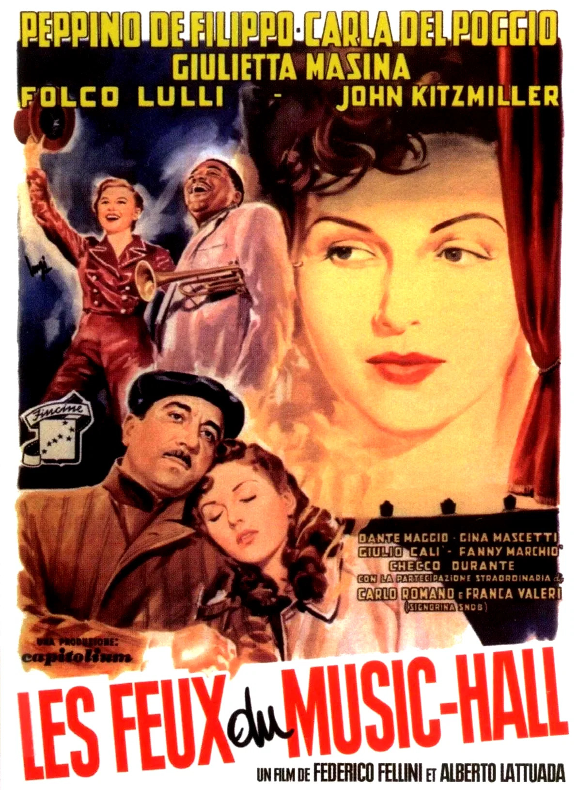 Affiche du film : Les Feux du music-hall