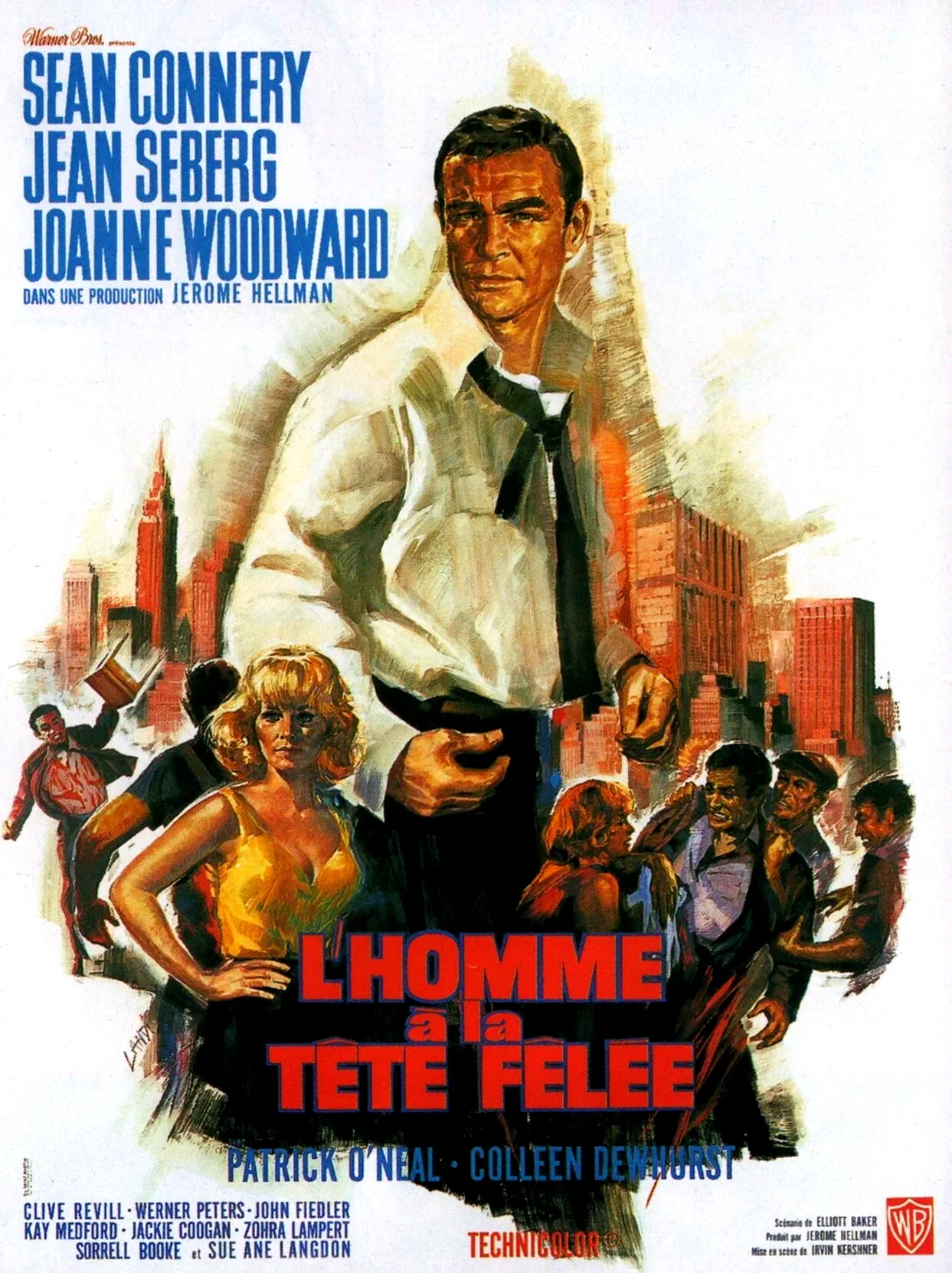 Affiche du film : L'homme a la tête félée